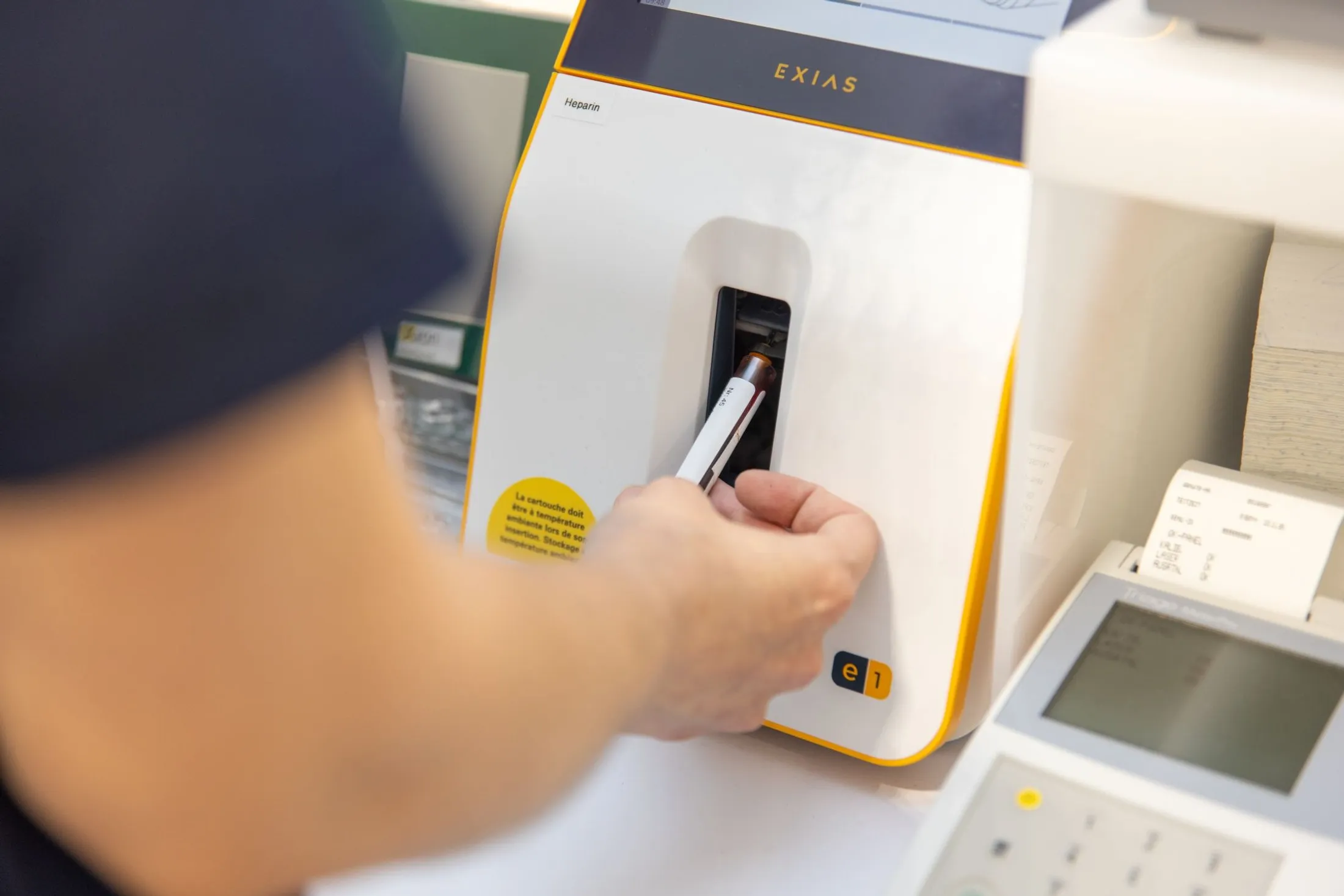 Laborgerät für Schnelltests in der Praxis